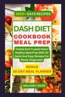 Dash Diet Cookbook Meal Prep