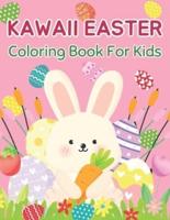 Kawaii Easter Coloring Book For Kids