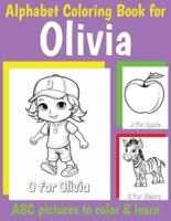 ABC Coloring Book for Olivia