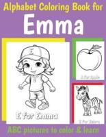 ABC Coloring Book for Emma