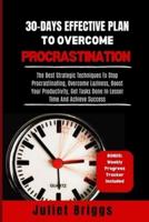 30-Days Effective Plan to Overcome Procrastination