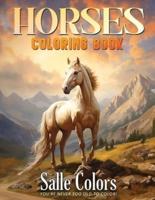 Horses Coloring Book for Adults