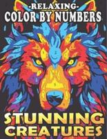 Relaxing Color by Numbers Stunning Creatures
