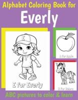 ABC Coloring Book for Everly