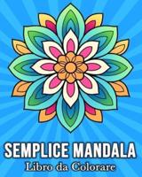 Semplice Mandala Libro Da Colorare