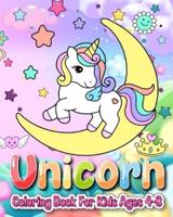 Cute Unicorns for Coloring for Kids
