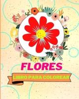 Libro Para Colorear Con Flores