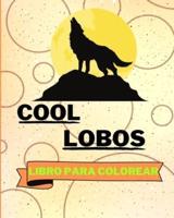 Libro Para Colorear Cool Lobos