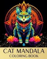 Cat Mandala Coloring Book