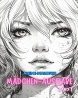 Anime-Malbuch MÄDCHEN-AUSGABE Band 1