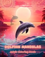 Dolphin Mandalas Adult Coloring Book Anti-Stress and Relaxing Mandalas to Promote Creativity