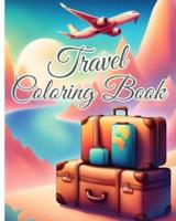 Travel Coloring Book For Teens