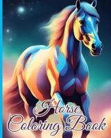 Horse Coloring Book