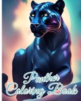 Panther Coloring Book For Children