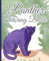Panther Coloring Book For Girls, Boys