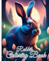 Rabbit Coloring Book For Kids