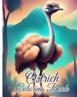 Ostrich Coloring Book