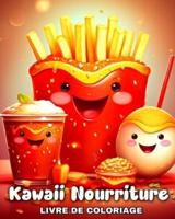 Kawaii Nourriture Livre De Coloriage