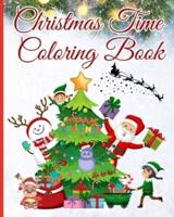 Christmas Time Coloring Book