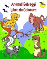 Animali Selvaggi Libro Da Colorare