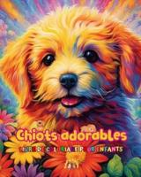 Chiots Adorables - Livre De Coloriage Pour Enfants - Scènes Créatives Et Amusantes De Chiens