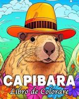 Capibara Libro De Colorear