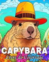 Capybara Livre De Coloriage