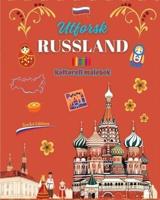 Utforsk Russland - Kulturell Malebok - Kreativ Design Av Russiske Symboler