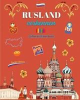 Rusland Verkennen - Cultureel Kleurboek - Creatieve Ontwerpen Van Russische Symbolen