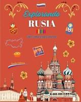 Explorando Rusia - Libro Cultural Para Colorear - Diseños Creativos De Símbolos Rusos