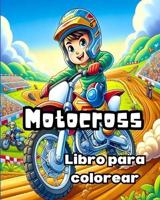 Libro Para Colorear De Motocross