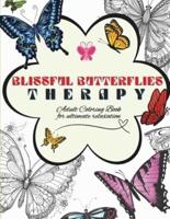 Blissful Butterflies Adult Coloring Book for Ultimate Relaxation