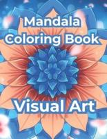 Adult Coloring Book Visual Art Mandala Coloring Book