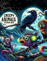 Creepy Animals Coloring Book