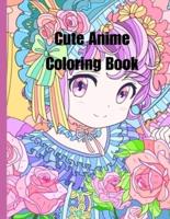 Cute Anime Coloring Book