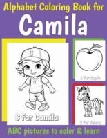 ABC Coloring Book for Camila