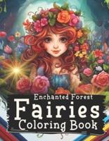 Enchanted Forest Fairies Coloring Book
