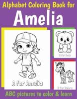ABC Coloring Book for Amelia
