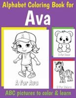 ABC Coloring Book for Ava