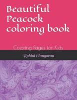Beautiful Peacock Coloring Book
