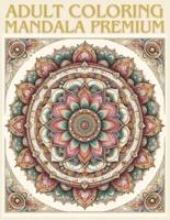 Adult Coloring Mandala Premium