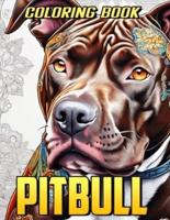 Pitbull Coloring Book