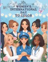 Women's International Day To Color