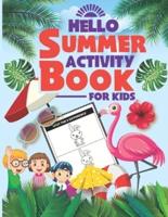Hello Summer Activity Book For Kids
