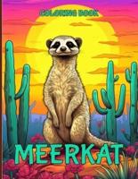 Meerkat Coloring Book