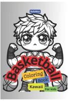 Kawaii Basketball Coloring Book