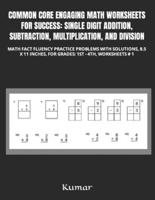 Common Core Engaging Math Worksheets for Success