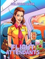 Flight Attendants Coloring Book
