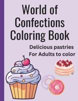 Simple Confections Adult Coloring Book Large Print