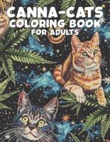 Canna Cats Coloring Book for Adults
